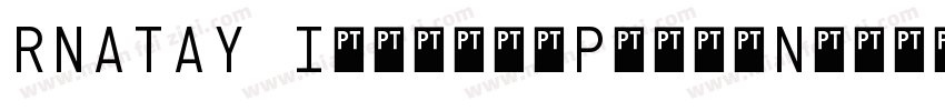 RNATAY ItalianPlateN字体转换
